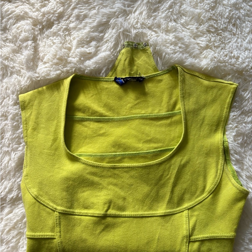 Green Italian Designer Bodysuit